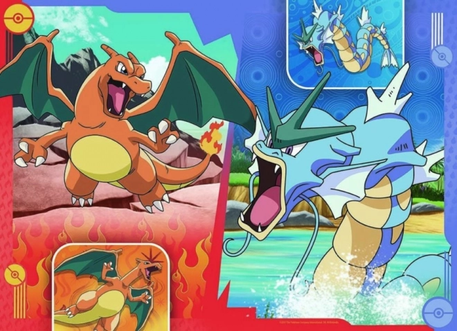 Puzzle Pokémon di Alola 4x100 pezzi