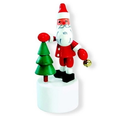 Figura Snodabile Babbo Natale con Albero