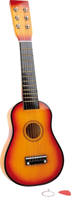 Chitarra per bambini marrone