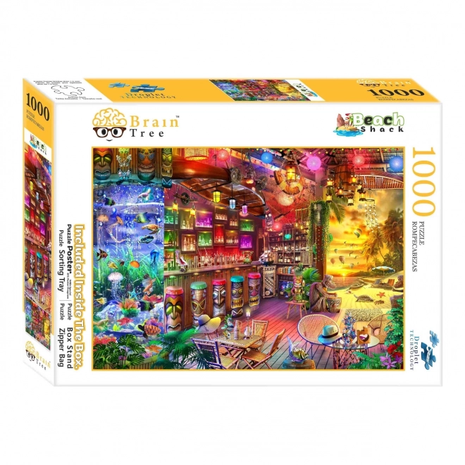 Puzzle Plage Bar di Brain Tree 1000 Pezzi