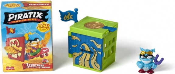 Figura Pirata Fortezza del Tesoro d'Oro