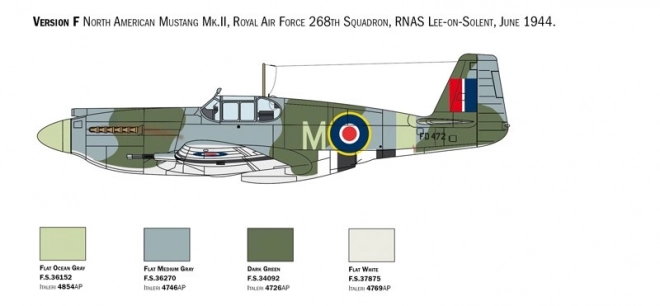 Modello plastico P-51A Mustang 1/72