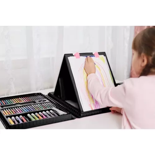 Set artistico da pittura con valigetta 208 pezzi Maaleo