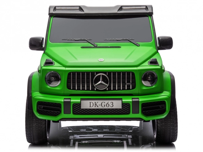 Auto a batteria Mercedes G Klasa 63 AMG con radio – Verde laccato