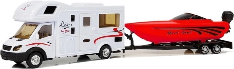 Set caravan e barca per piccoli avventurieri