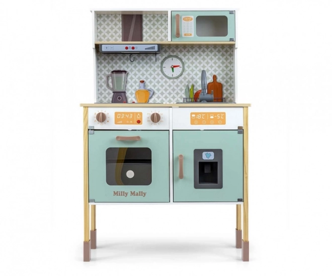 Cucina in legno Bjorn menta