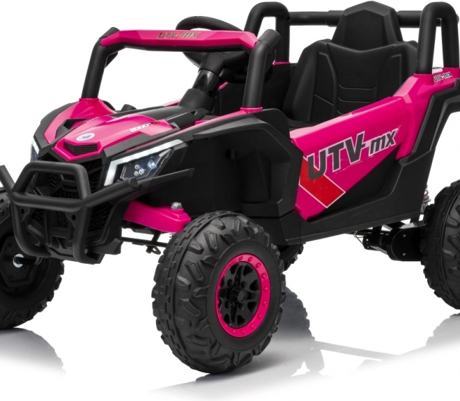 Auto elettrico per bambini Buggy Madman UTV-MX rosa