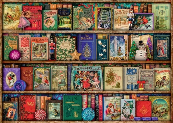 Puzzle La Biblioteca di Natale 1000 pezzi