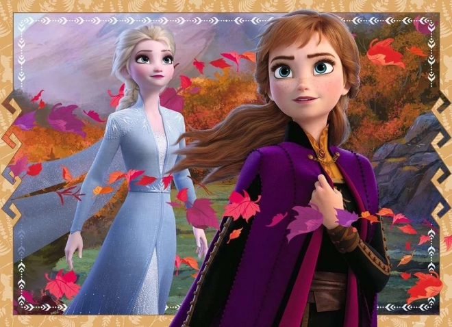 Puzzle RAVENSBURGER Frozen 2: Il Destino Attende 4x42 Pezzi