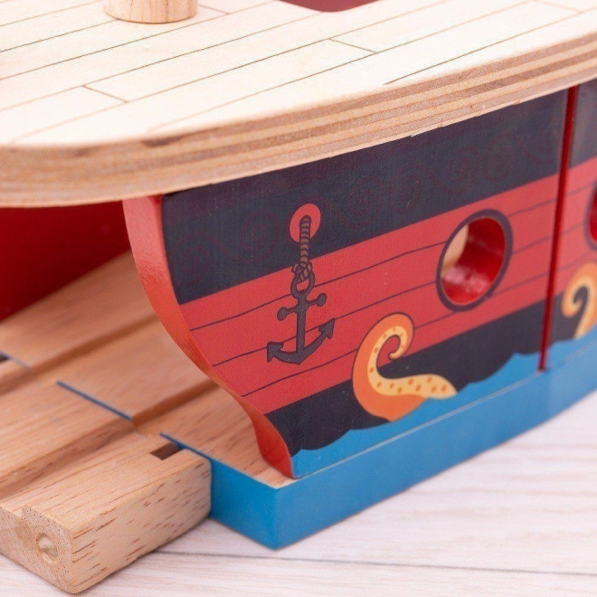 Galeone dei pirati Bigjigs Rail