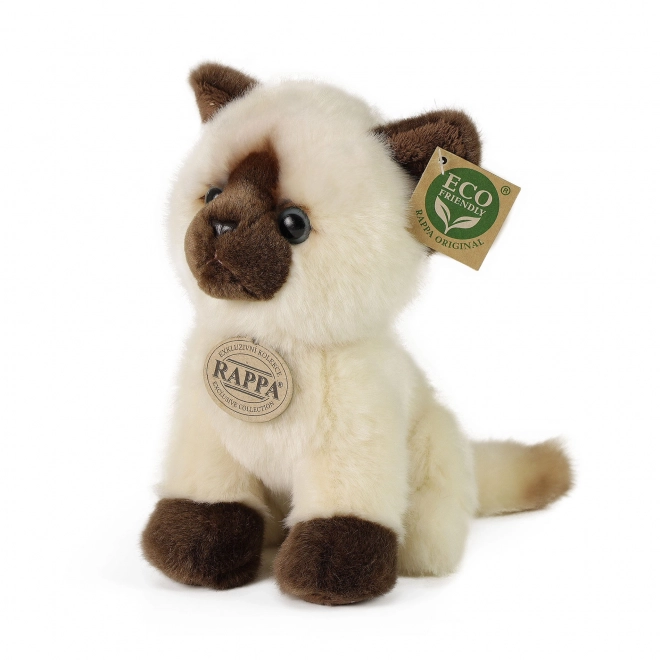 Gatto Siamese Peluche 18 cm Eco-Friendly