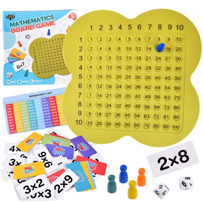 Gioco educativo di matematica per l'apprendimento delle tabelline