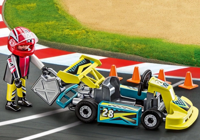 Set figurine azione Skrzyneczka Gokart