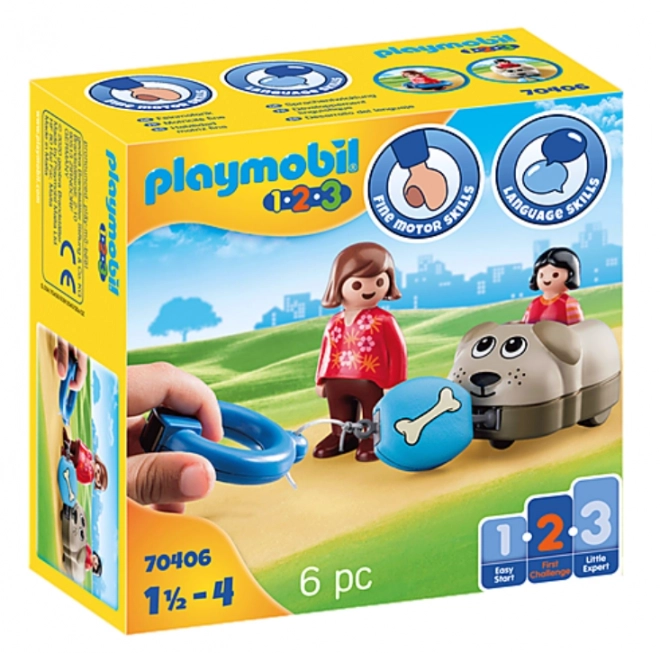 Playmobil Wagoncino con Cucciolo