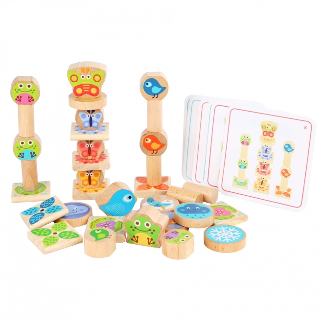 Piccoli amici - Gioco di equilibrio in legno