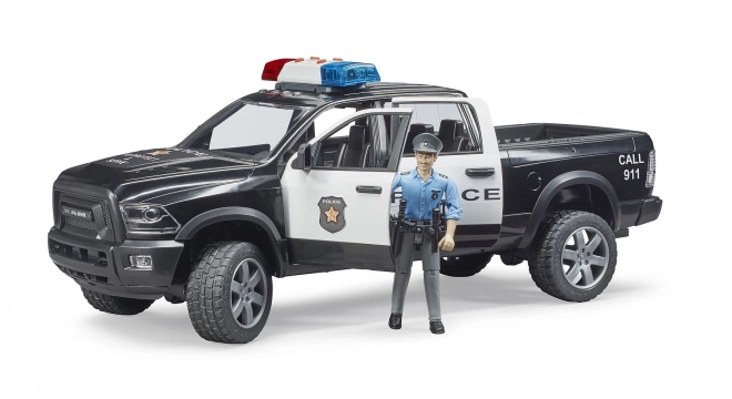 Jeep Wrangler Rubicon Polizia con Figurka