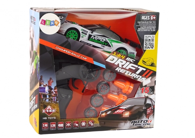 Auto Sportivo da Drift Radiocomandato con Cambio Ruote