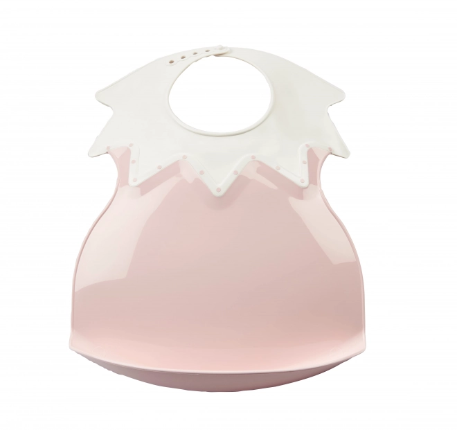 Bavaglino con Colletto Thermobaby Rosa