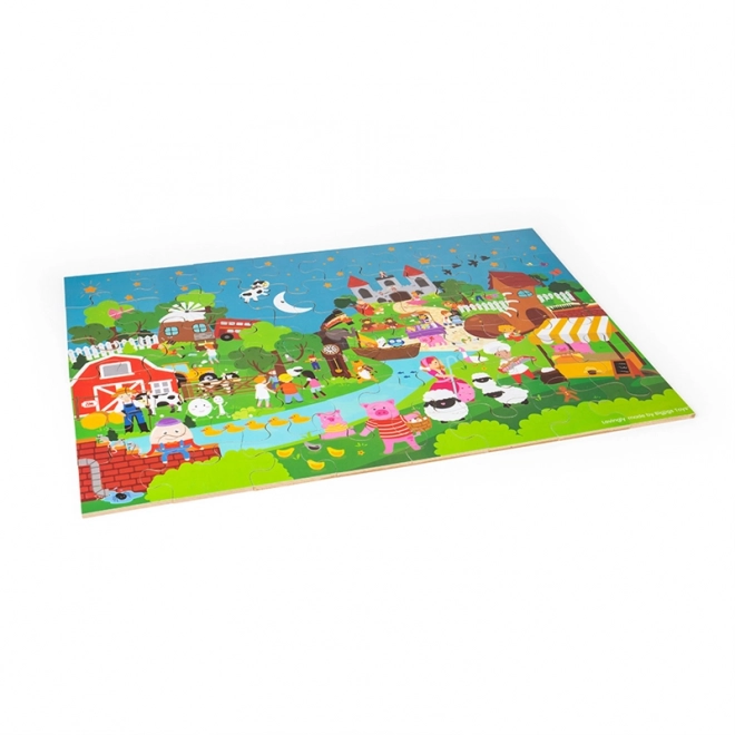 Puzzle da pavimento Storia Fiabesca Bigjigs Toys