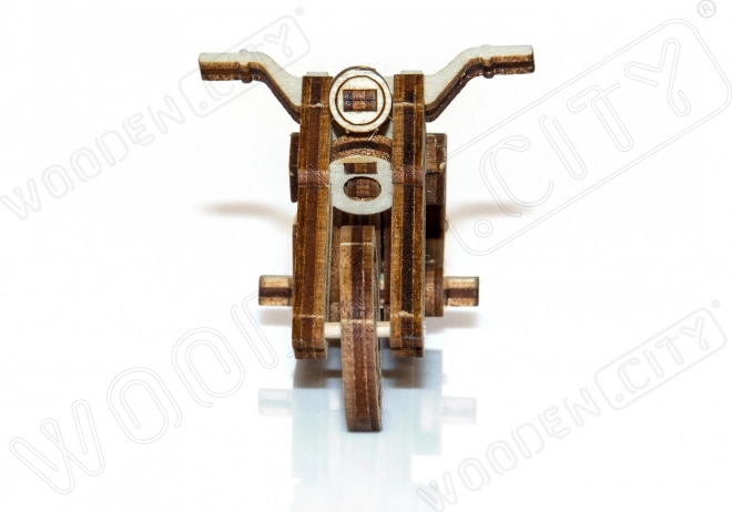 Puzzle 3D in Legno Motocicletta Chopper