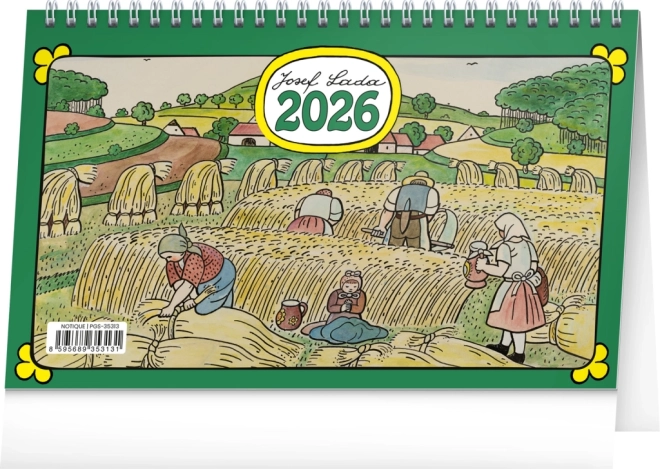 Calendario da tavolo Josef Lada 2026