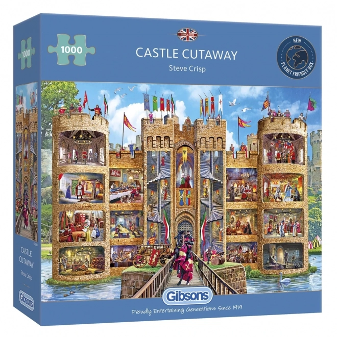 Puzzle Castello 1000 pezzi