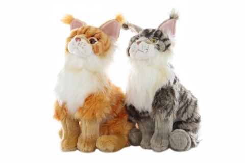 Gatto Main Coon Peluche 29 cm