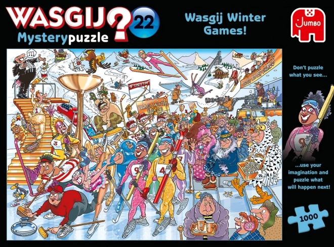 Puzzle Jumbo Wasgij Mystery 22: Giochi invernali