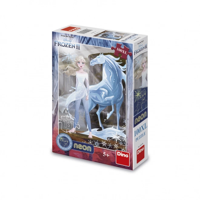 Puzzle Splendente Frozen 2 Dino XL 100 Pezzi