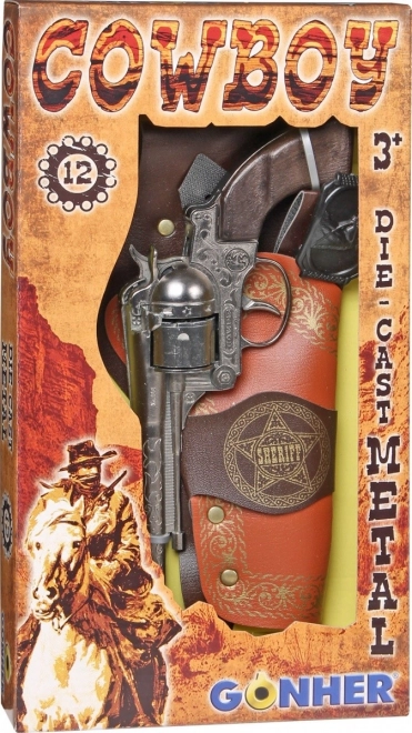 Set cowboys pistola e stella da sceriffo