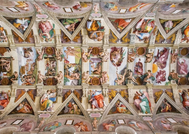 Puzzle cappella sistina 1000 pezzi