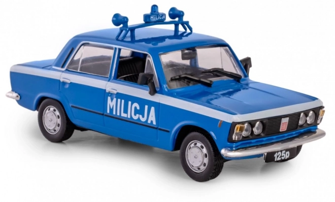 Macchina Fiat 125P Polizia Milicja