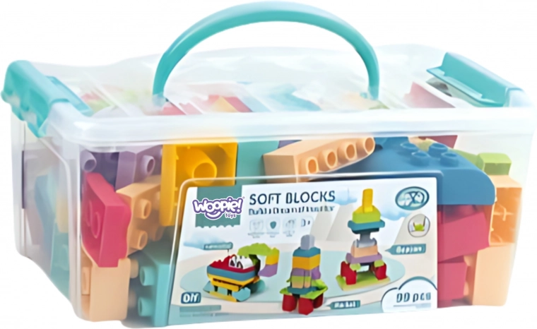 Box pratico con coperchio e manico