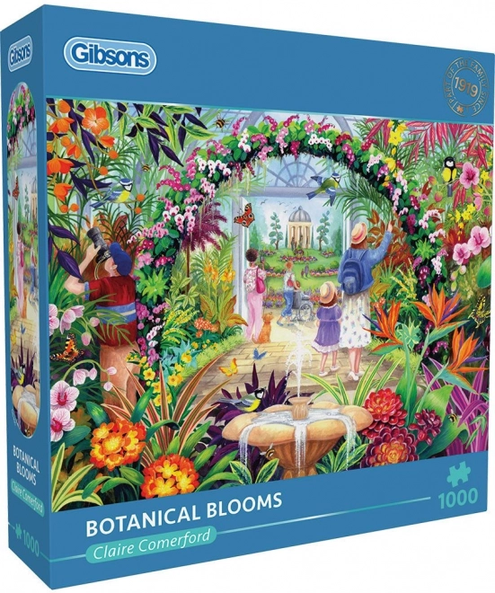 Puzzle Fiori nel Giardino Botanico 1000 Pezzi