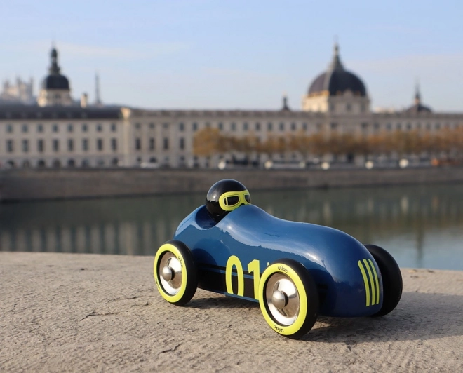 Vilac auto in legno Old Sport Compet blu scuro