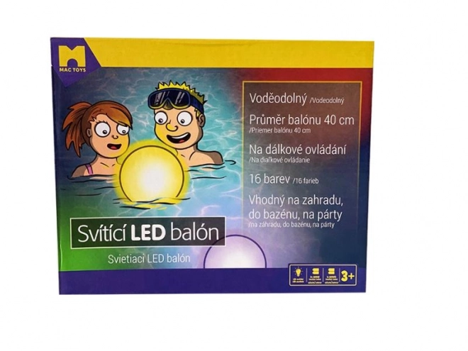 Pallone LED luminoso