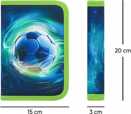 Set scolastico Baagl Zippy Plus con palla da calcio