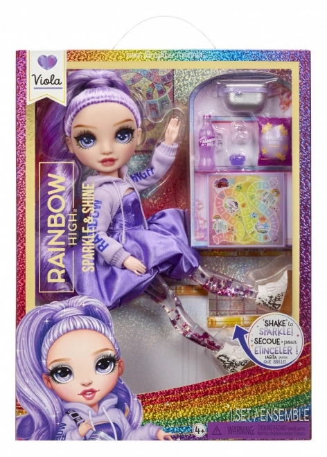 Rainbow High Bambola Moda Sparkle & Shine - Viola