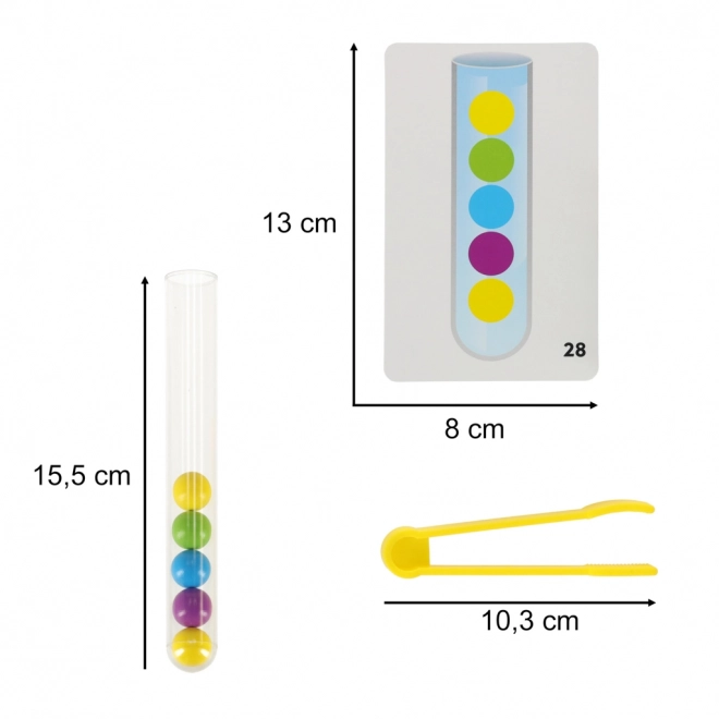 Gioco Educativo Montessori Palline Colorate