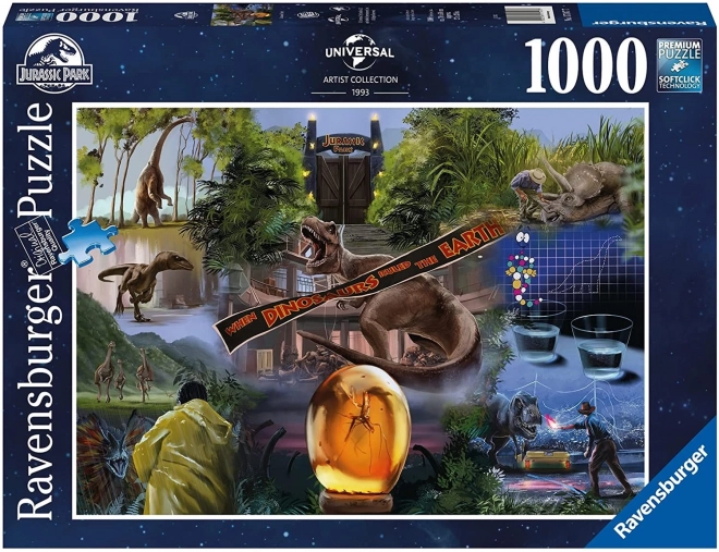 Puzzle Ravensburger mondo dei dinosauri