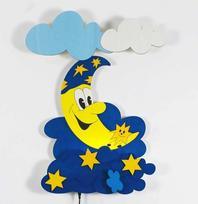 Lampada LED Notturna Bambini Luna