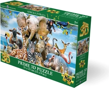 Puzzle 3D Sorriso africano 63 pezzi