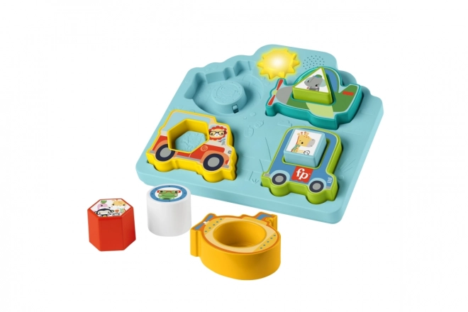 Puzzle Veicoli e Forme Fisher-Price Luci e Suoni