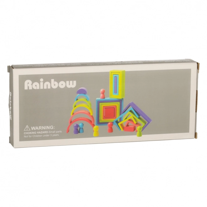 Puzzle Montessori Arcobaleno Educativi in Legno