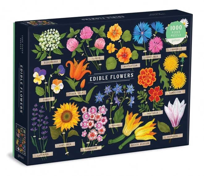 Puzzle Fiori Commestibili 1000 Pezzi