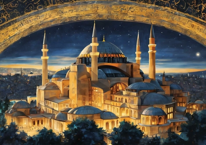 Puzzle Hagia Sofia 1000 Pezzi