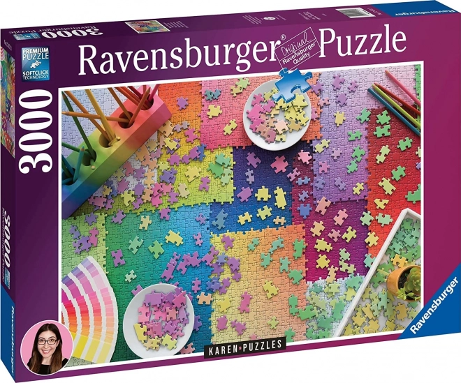 Puzzle Ravensburger 2D 3000 Pezzi Karens Puzzles