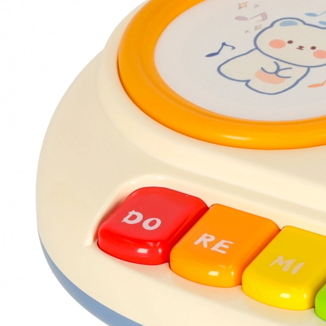 Pianoforte interattivo per bambini organo educativo beige