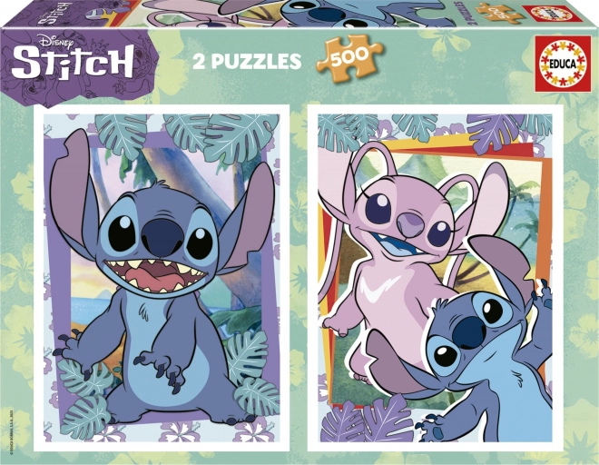 Educa Puzzle Stitch 2x500 Pezzi