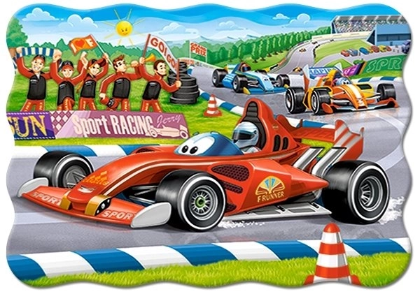 Puzzle per bambini Bolide da corsa 30 pezzi